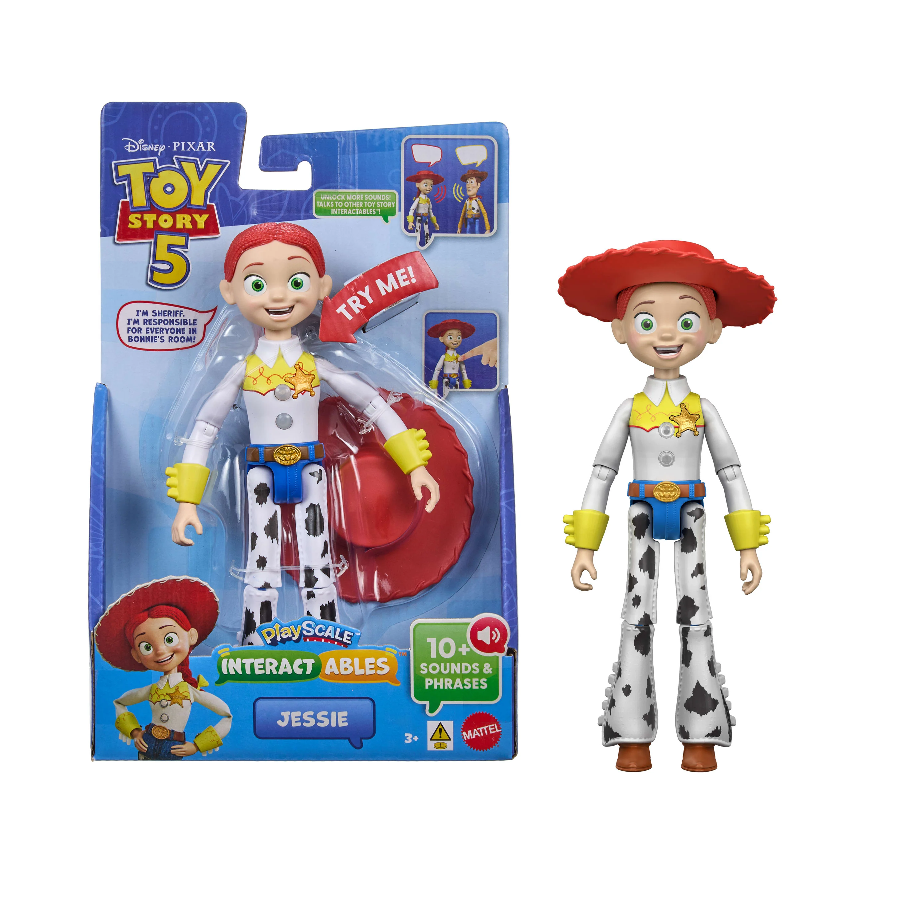Disney · Pixar-Figurine Interactive Jessie De 22 Cm-Avec Répliques